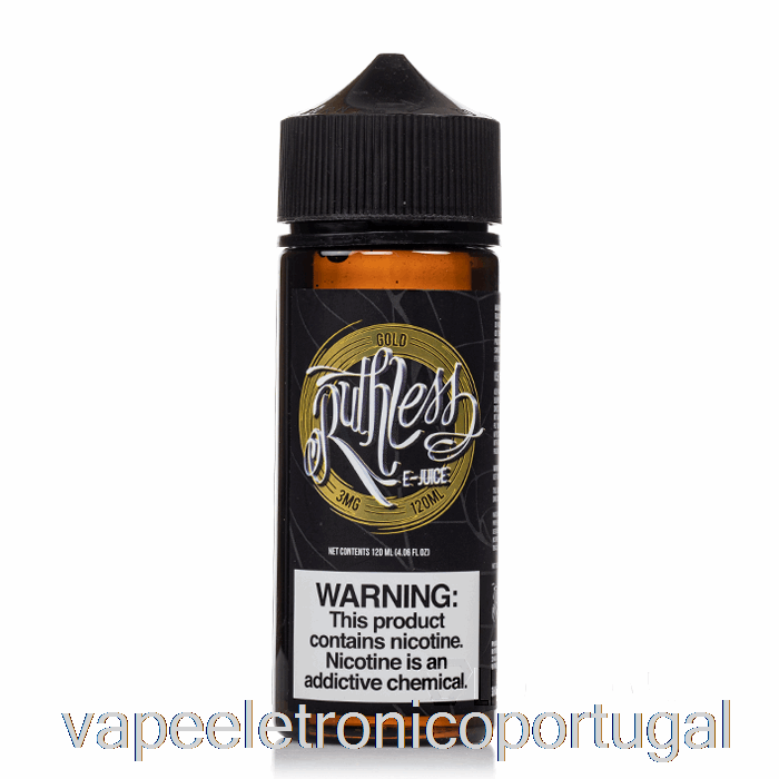 Vape Eletronico Gold - Vapor Implacável - 120ml 3mg